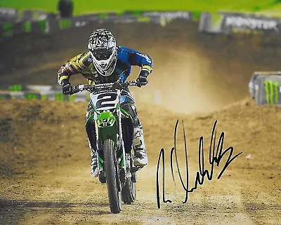 Ryan Villopoto Supercross Motocross Signed Autographed 8x10 Photo • $109.99