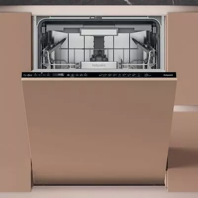 Hotpoint H7IHP42LUK Full Size Dishwasher Black C Rated • £437