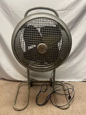  WORKING  Vintage U.S.A. Made Westinghouse  Mobilaire  Adjustable Floor Fan • $169