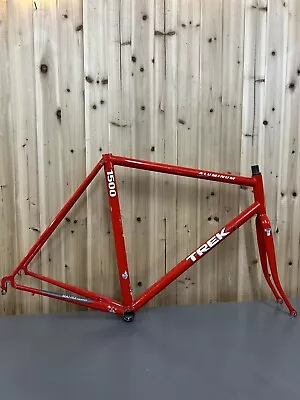 Vintage Trek 1500 Road Bicycle Frameset Red 55cm  • $195.49