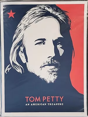 Tom Petty -  An American Treasure - Shepard Fairey - Hand # Of 550 - OBAMA HOPE • $195