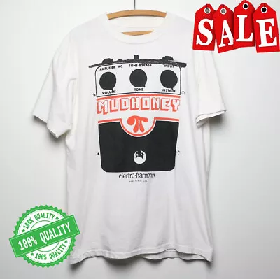 Vintage 1990 Mudhoney Sub Pop Cotton White Unisex Classic Tee Shirt Te9033 • $16.99