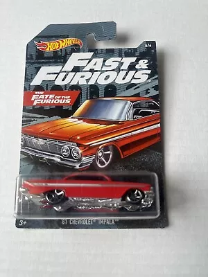 Hot Wheels Fast & Furious 2019-the Fate Of The Furious 61 Chevrolet Impala • $9