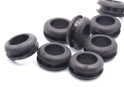 1  X 3/4  W 3/16  Groove Rubber Wire Grommets  Panel Bushings For Cable & Tubing • $10.75