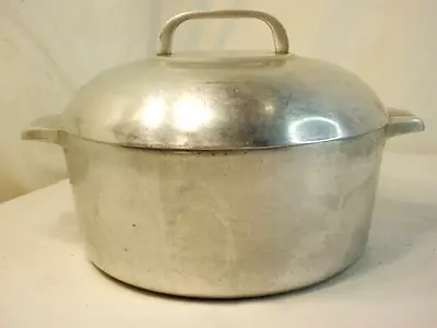 Vtg Wagner Ware Sidney -O- Magnalite Dutch Oven 4248-P Stockpot Roaster 5 Qt FSh • $168.99