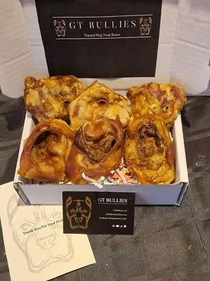 £9.99 • Buy Premium Natural Dog Treat Box - 200g Pork Crunch - Birthday / Christmas Gift