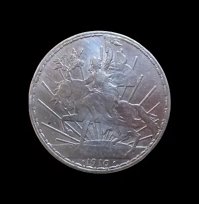 Mexico Peso 1910 Caballito Silver Km 453 #5207# • $256.29