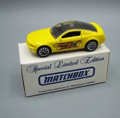 “matchbox  *sf-8 Wildcat Dragster* Yellow Mustang Concept Lesney Tribute Car Mib • $19.95