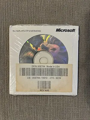 Microsoft MS Office XP 2002 Small Business Edition 2 Disc Set W Product Key • $15