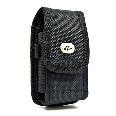 Vertical Heavy Duty Rugged Cover Belt Clip Side Case Pouch 3.6 X 2.04 X 1.1 Inch • $7.52