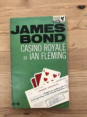 £9 • Buy Vintage Casino Royale PAN BOOKS Ian Fleming James Bond