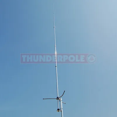 £52.99 • Buy Thunderpole 1/2 Hi Gain Wave | CB Radio Aerial Silver Rod Type Home Base Antenna
