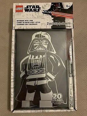£15 • Buy Lego 5005838 Star Wars Darth Vader Notebook Lightsaber Gel Pen 20th Anniversary 