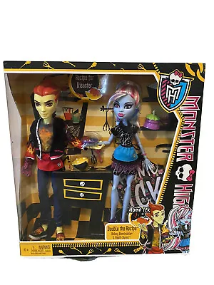 NEW Monster High Home Ick Double The Recipe ABBEY Bominable & HEATH Burns Doll • $75