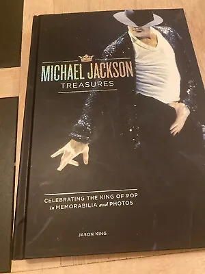 Michael Jackson Treasures Book Celebrating The King Of Pop In Memorabilia And Ph • £3