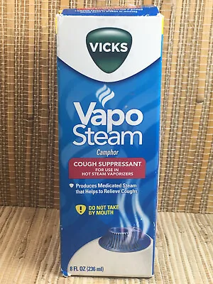 Vicks VapoSteam Medicated Liquid  Vaporizers & Humidifiers 8 Fl Oz • $16.95