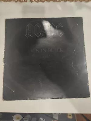 Ac/dc Back In Black Vinyl Lp  • $50