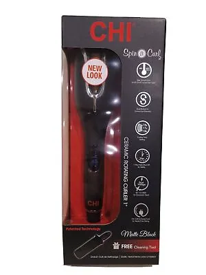 CHI Air Spin N Curl Curling Iron/Wand - Black • $48.88