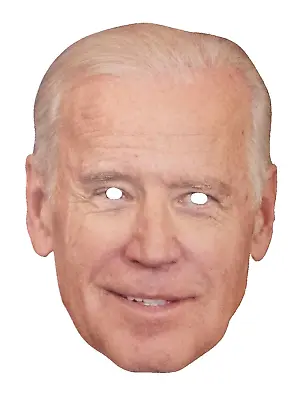 JOE BIDEN Card Masks Mask-arade Fancy Dress Up Stag Night Party • £3.49