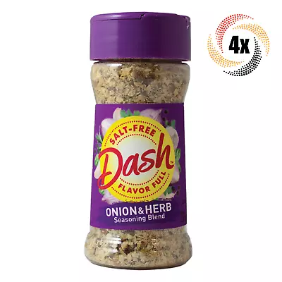 4x Shakers Mrs Dash Flavor Full Salt Free Onion & Herb Seasoning Blend 2.5oz  • £19.80