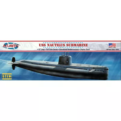 Atlantis 1/300 SSN 571 Nautilus Submarine Plastic Model Kit • $37.99