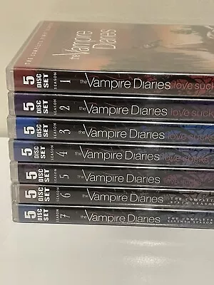 The Vampire Diaries  DVD Series Bundle Region 4 Season 1-7 35 Discs • $59.95