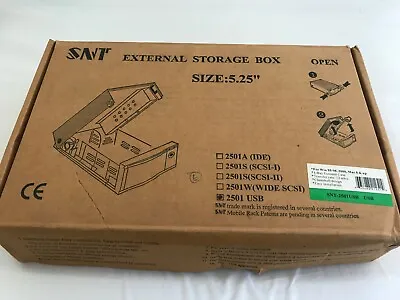 AOC SNT External Storage Box USB 5.25  IDE SCSISCSI-II And Wide SCSI Interface • $90