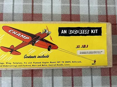 Keil Kraft Champ Vintage Control Line Kit - Veron/mercury • £23