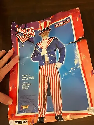 Uncle Sam Adult Standard Costume • $25