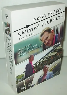 Great British Railway Journeys DVD Complete BBC TV Series 1 2 3 Michael Portillo • £14.99