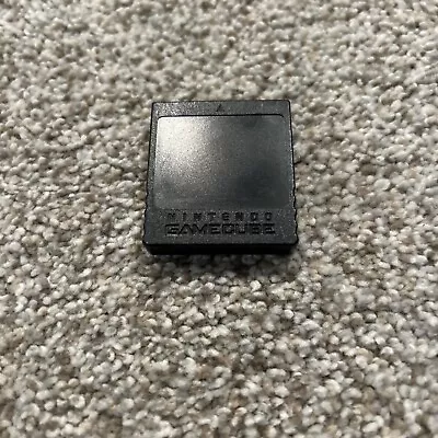 Official Nintendo GameCube Black Memory Card 251 Blocks (DOL-014) OEM Tested • $14.99