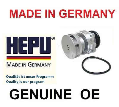 WATER PUMP For BMW GENUINE OE HEPU ENGINE WATER PUMP METAL IMPELLER  11517509985 • $68.86