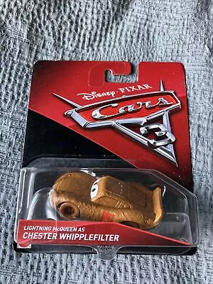 Disney Pixar Cars 3 Lightning McQueen As Chester Whipplefilter 2016 Diecast MOC • $19.98