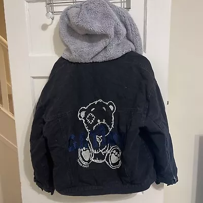 Bear Denim Jacket 90s G Jean M Size 2205 R • £18.69