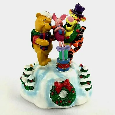 $39.99 • Buy Disney Winnie The Pooh & Friends Music Box 'Wish You A Merry Christmas' New 