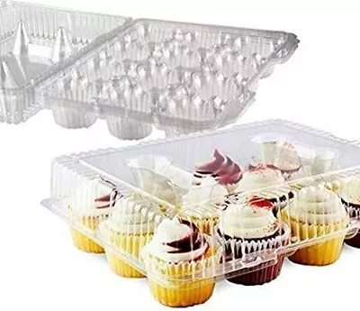 $35 Mini-Cupcake/Muffin 12 Compartment Containers 280/case Ct. • $35