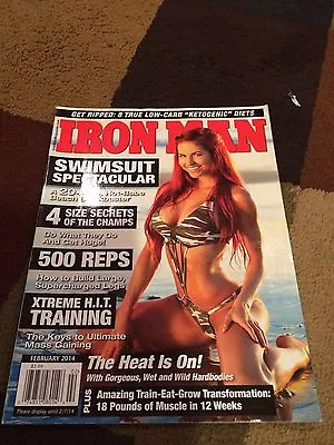 IRONMAN Bodybuilding Muscle Fitness Magazine /Jessica James. 2/2014 • $13