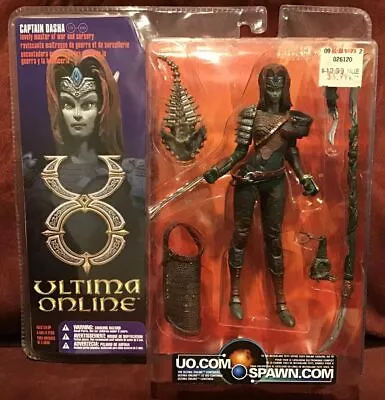 Captain Dasha Ultima Online Mcfarlane Toys Action Figure 6  War & Sorcery MOC • $18.95