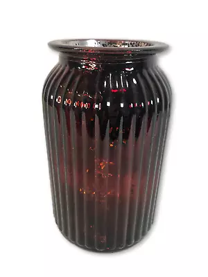 7  Mercury Glass Cup With Textured Lattice Design Illuminated • $19.99