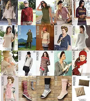 £3.75 • Buy Bergere De France Knitting Patterns For Adults / Home - Various
