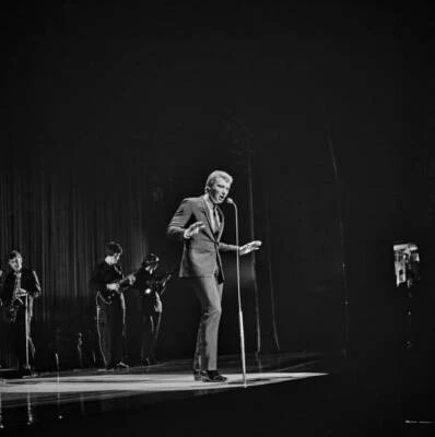 $9 • Buy Johnny Hallyday On Stage At The Royal Command Performance 1960s OLD PHOTO