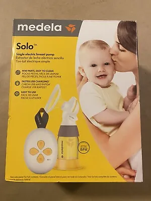 Medela Solo Single Electric Baby Feeding Cordless Portable Breast Milk Pump NEW • $73.81