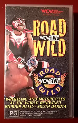 WCW/NWO Road Wild - 1998 Australian PAL VHS Tape / Hulk Hogan Kevin Nash • $25