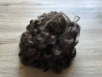 Vintage 100% Modacrylic Fiber From USA & Japan Brunette Short Curly Wig Korea • $14.95