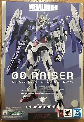 Bandai Metal Build Gundam 00 Raiser Designers Blue PERFECT CONDITION • $379.99