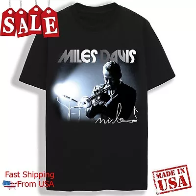 Miles Davis Performance Short Sleeve Unisex All Size Shirt 1V189 • $17.99