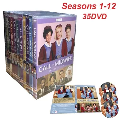 Call The Midwife?Season 1-12 35 DVD Series Boxset Collection ALL REGION NEW • £48