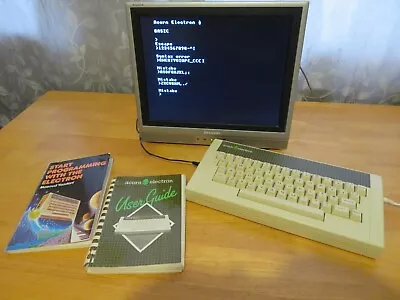 Acorn Electron Computer Tested Boxed Matching Serial • £125