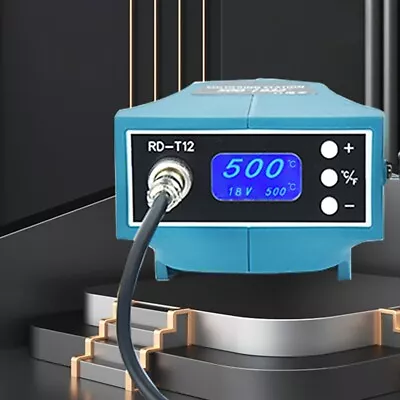£35.99 • Buy T12 Electric Soldering Iron Digital Display Welding Station For Makita Battery