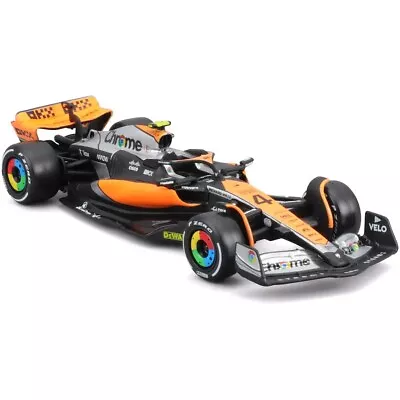 F1 Lando Norris 1:43 2023 British GP McLaren By Bburago Model RaceCar • £15.55